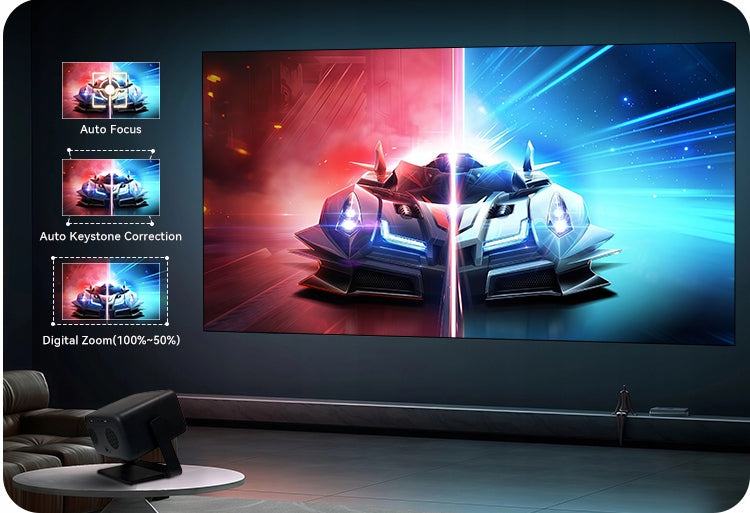 LED PROJECTOR LINUX TV PROJECTOR maXvision LX1 1200 ANSI 4K AUTO NETFLIX Manufacturer code SPECTRA