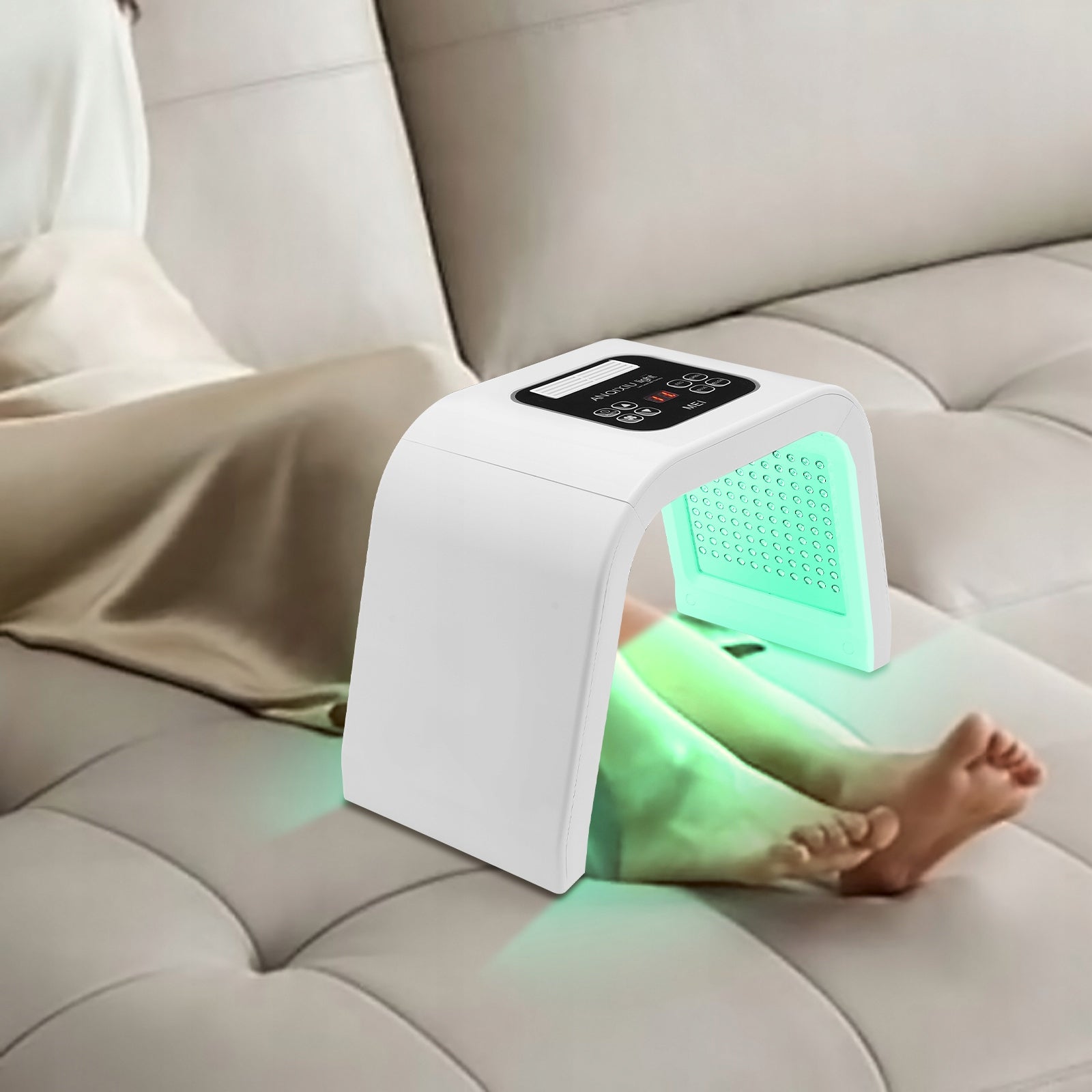 LED Photon Therapy Device, Mains Powered with 7-Light, 25W 100-240V Packaging status original