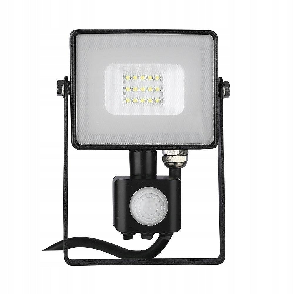 LED Projector V-TAC 10W Motion Sensor Cut-OFF Function Black 4000K 800lm