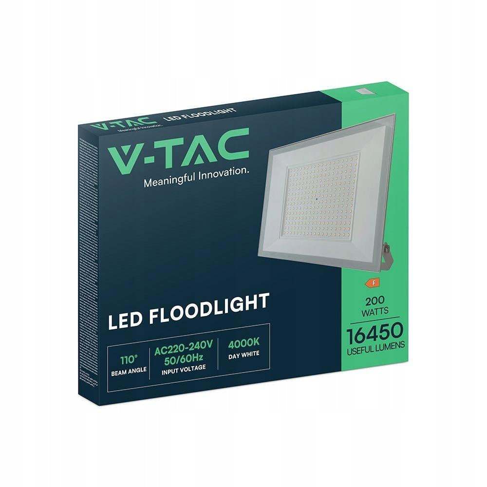 LED Projector V-TAC 200W LED SMD 4000K White VT-44208 4000K 16450lm Brand V-TAC