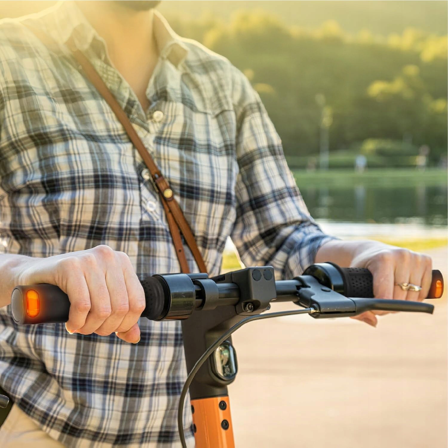 LED SCOOTER TURN SIGNAL LIGHT WITH HANDLE FOR XIAOMI NINEBOT Light source traditional