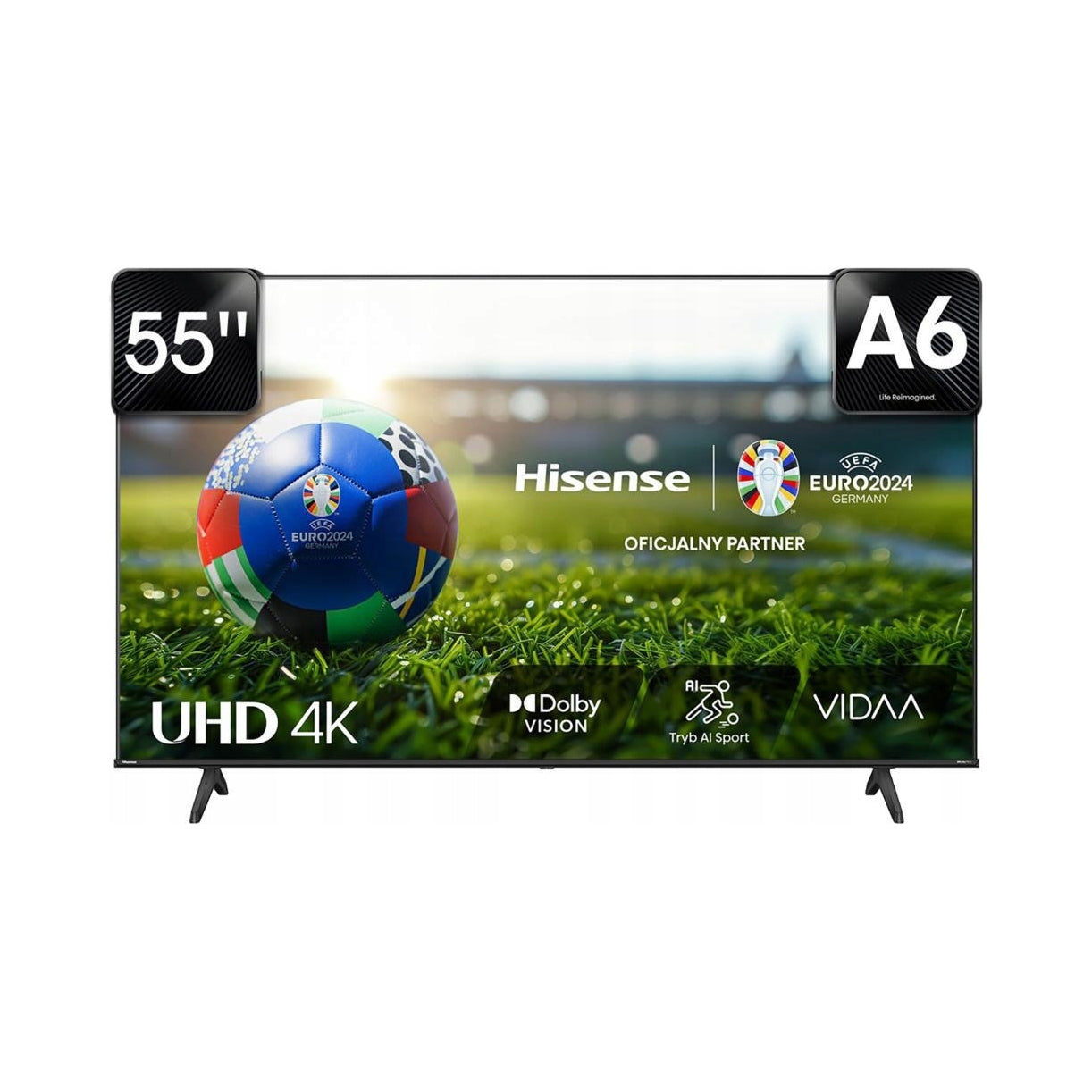 LED TV Hisense 55A6N 55" 4K UHD VIDAA SmartTV Bluetooth DVB-T2