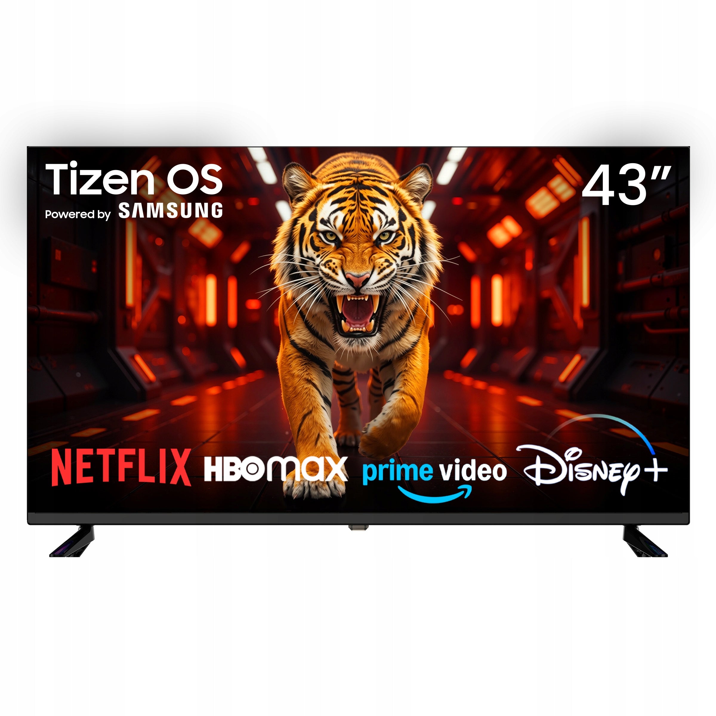 LED TV Kiano 43" Tizen OS Powered by Samsung Full HD Netflix, HBO Brand Kiano