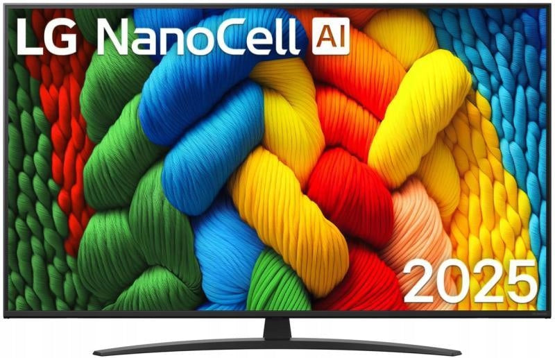 LED Televize LG 65NANO81A3A 65" 4K UHD černá