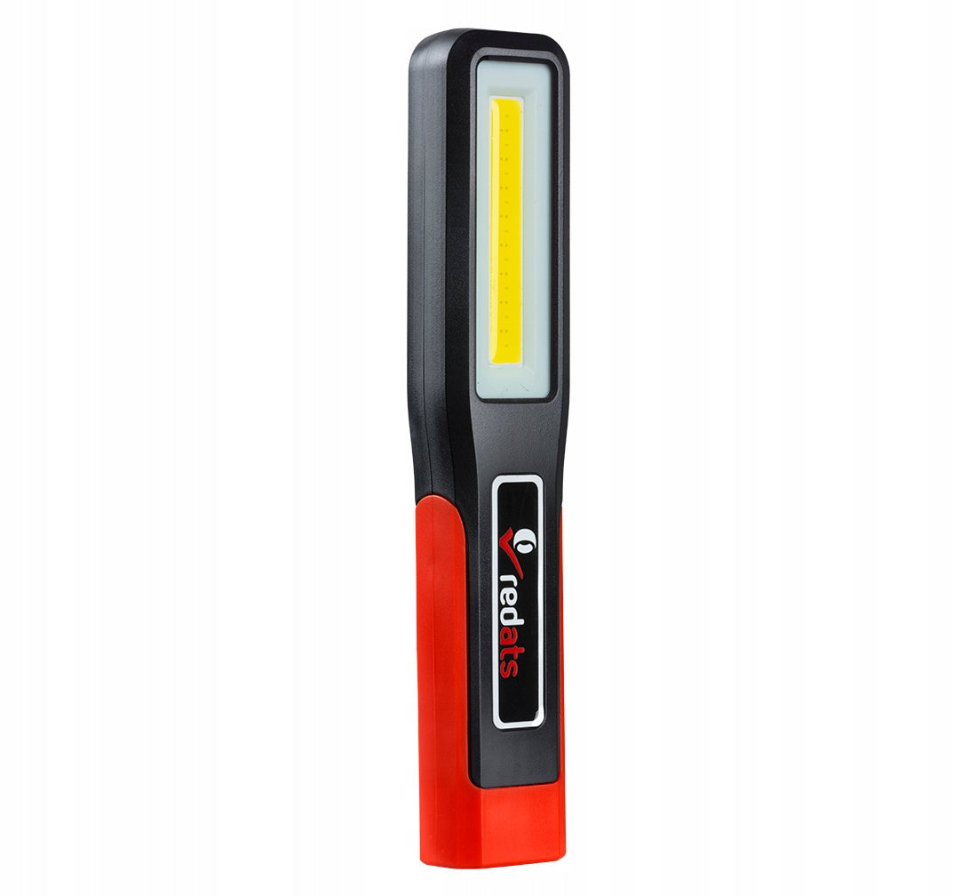 LED Workshop Flashlight 1200 mAh with Magnet Hook Redats FW-100