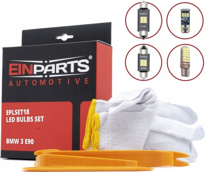 Innenbeleuchtungslampen-Set Bmw 3 E90, LED 5500K, kaltweiß 