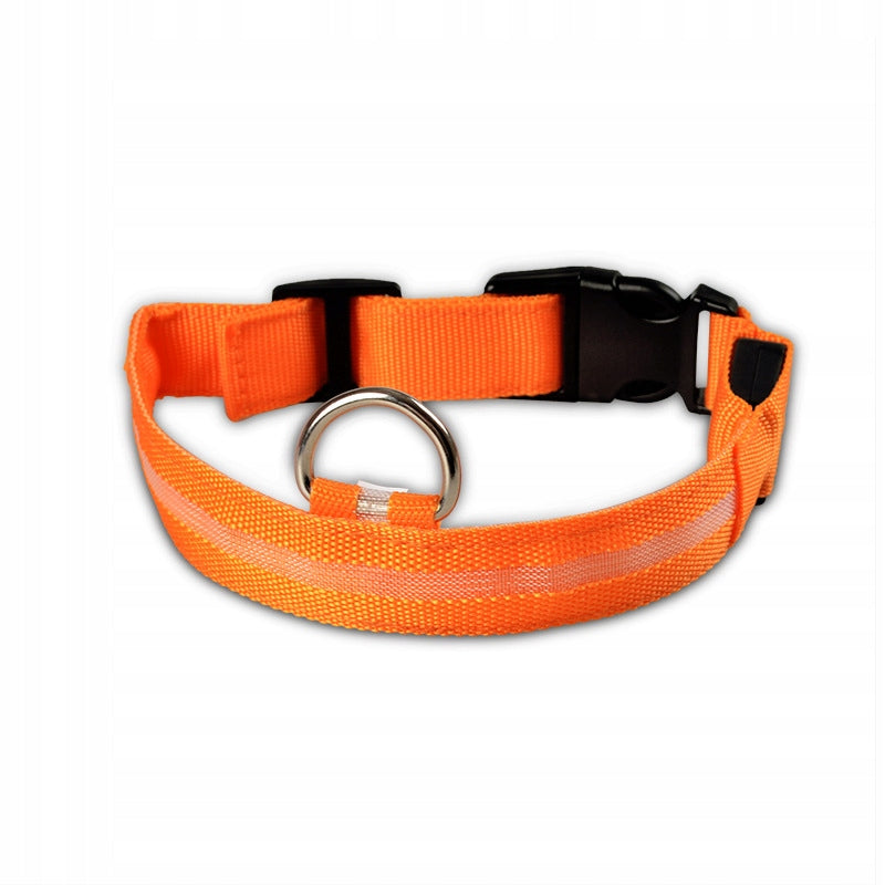 LED collar r.M-46cm adjustable glowing orange Manufacturer code NT5579