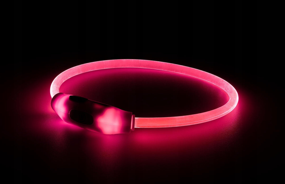 LED collar red S 40cm Packaging status original
