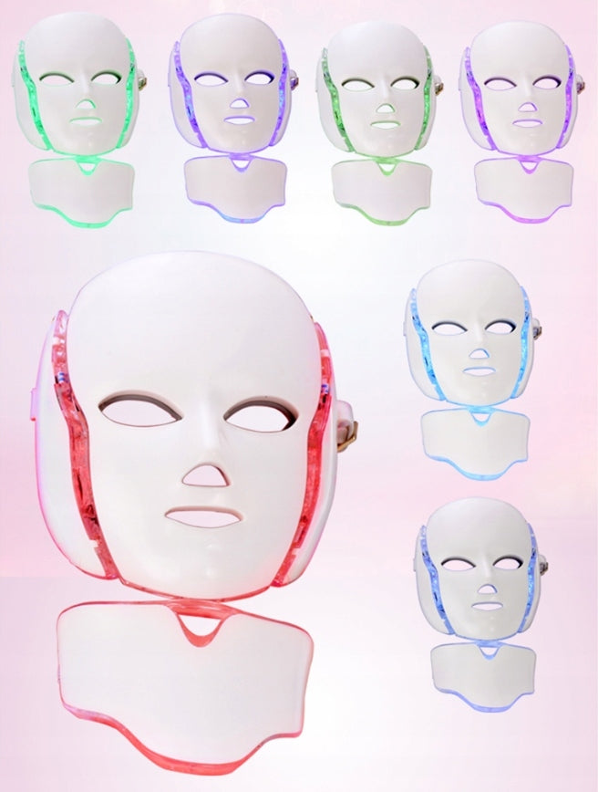 LED face and neck mask electrostimulation Brand Gooddidi