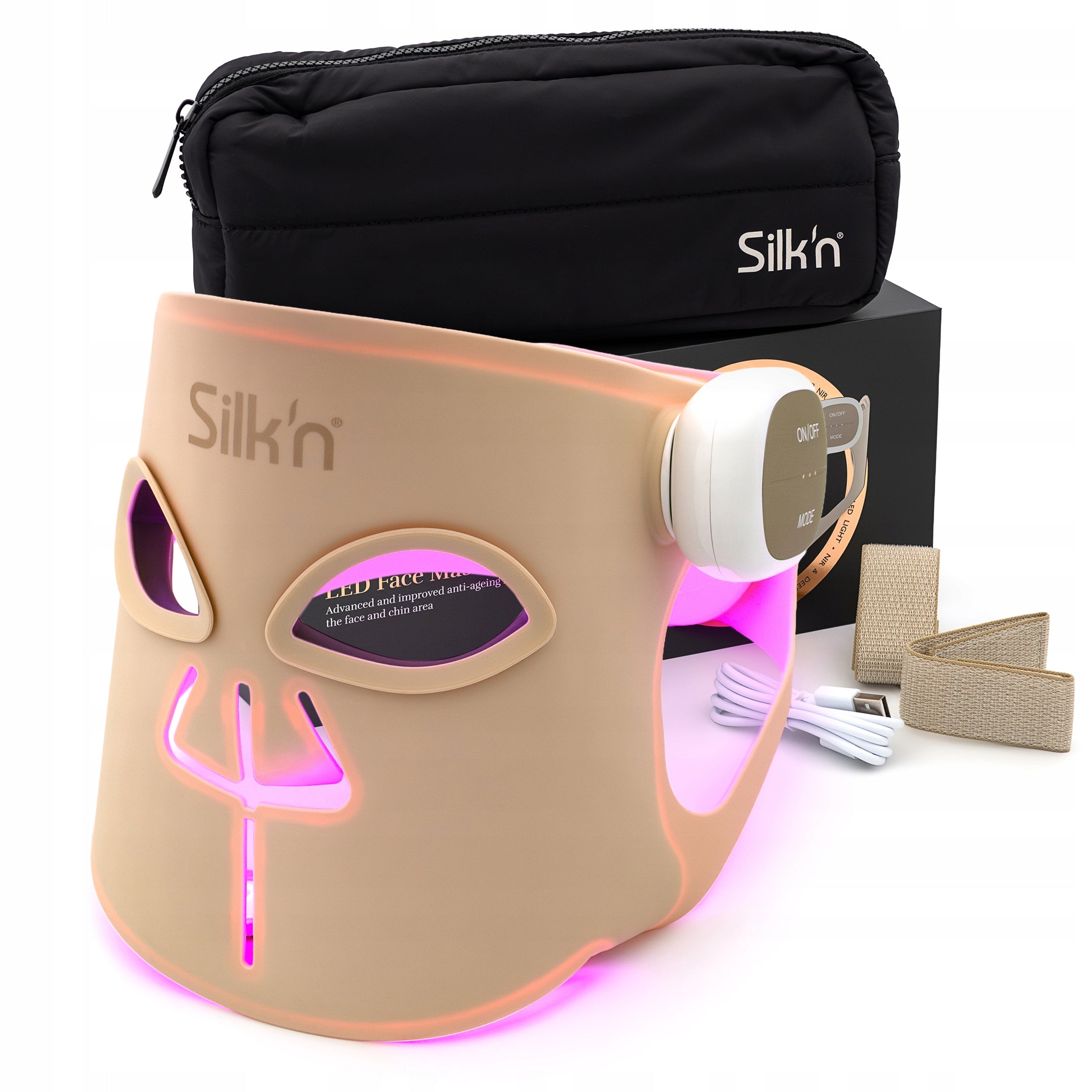 LED face mask PRO wireless Silk'n photon light therapy
