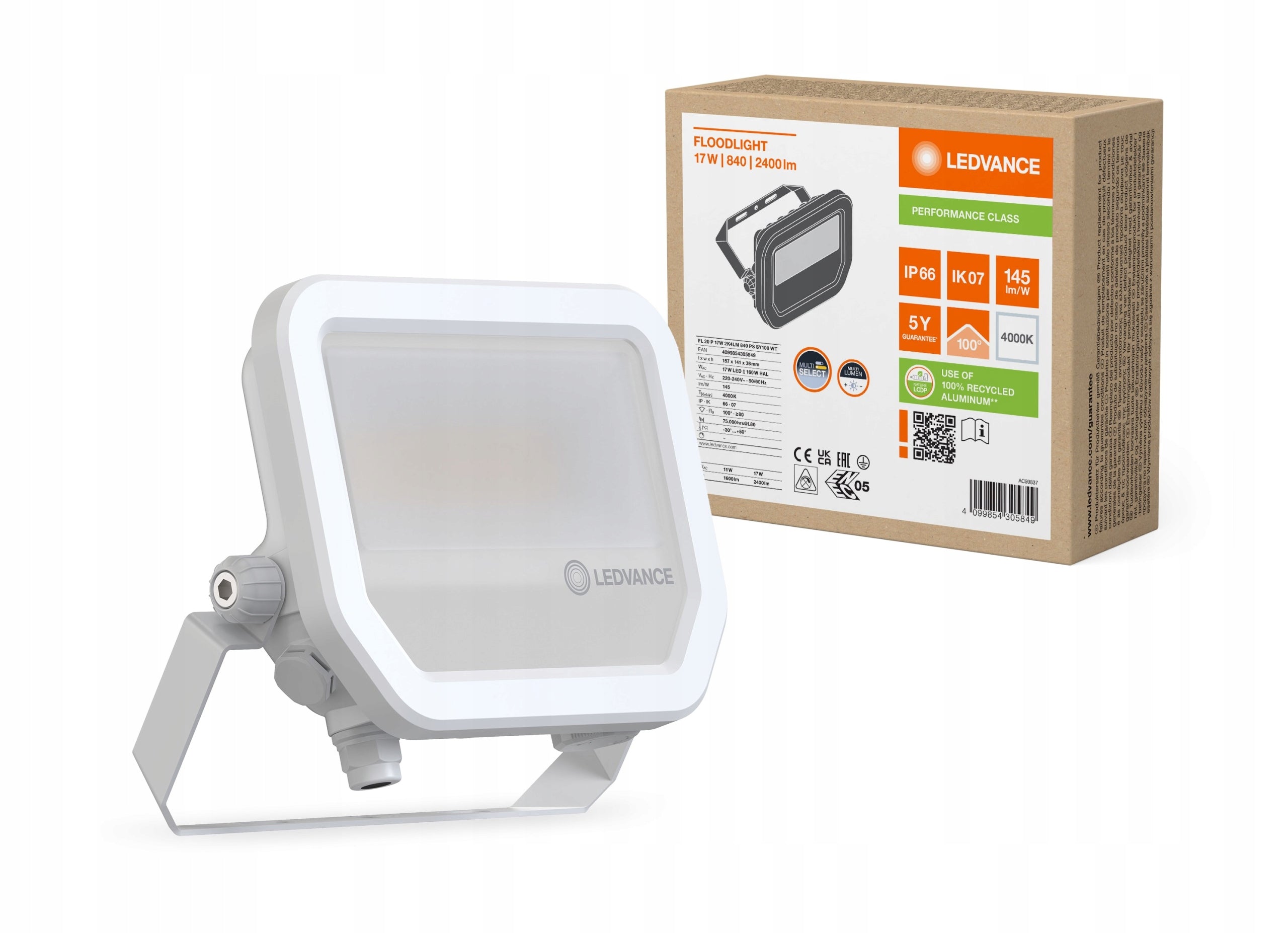 LED floodlight 11W/17W b.neutral 4000K 1600/2400lm FLOODLIGHT LEDVANCE