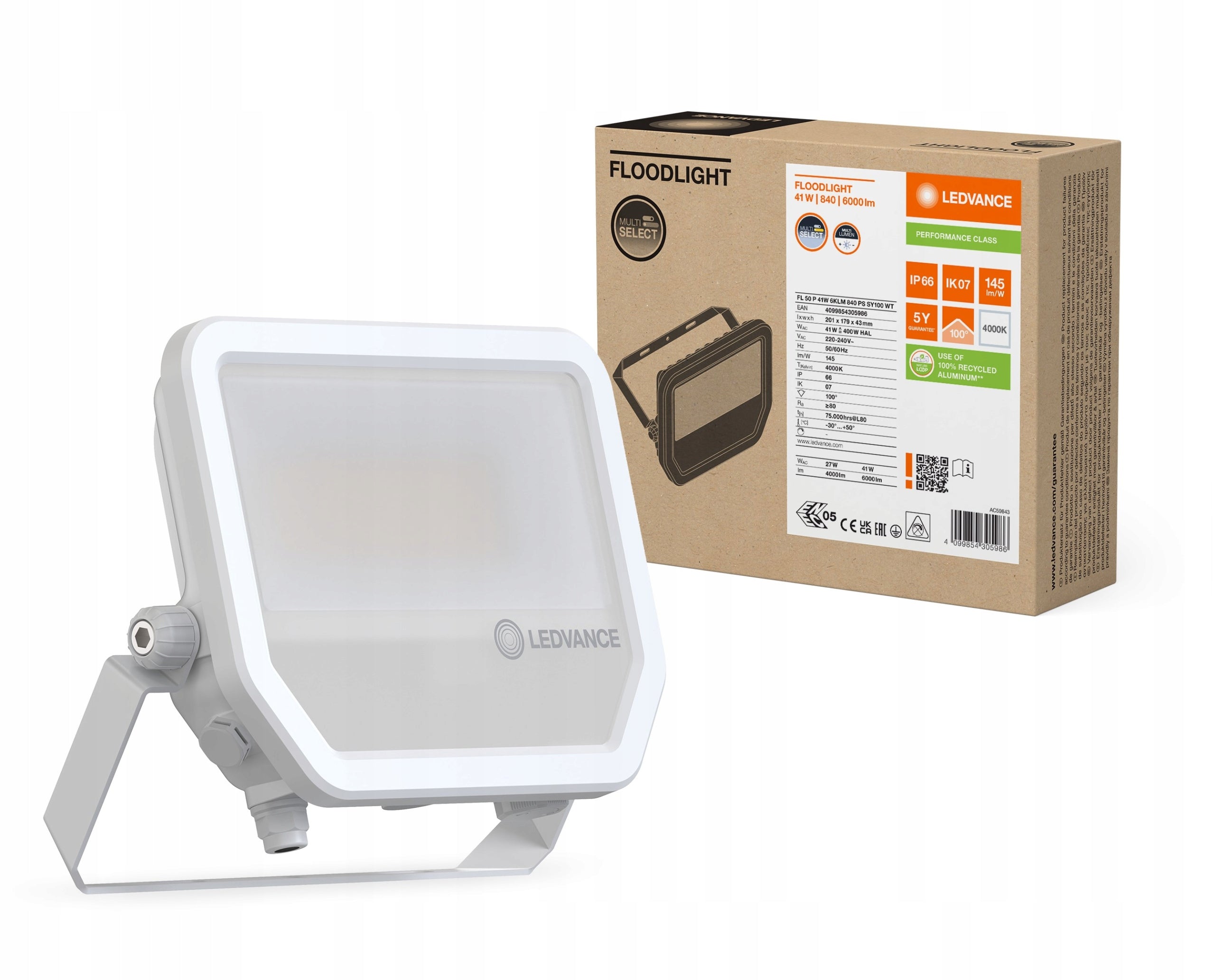 LED floodlight 27W/41W b.neutral 4000K 6000lm/4000lm Floodlight LEDVANCE