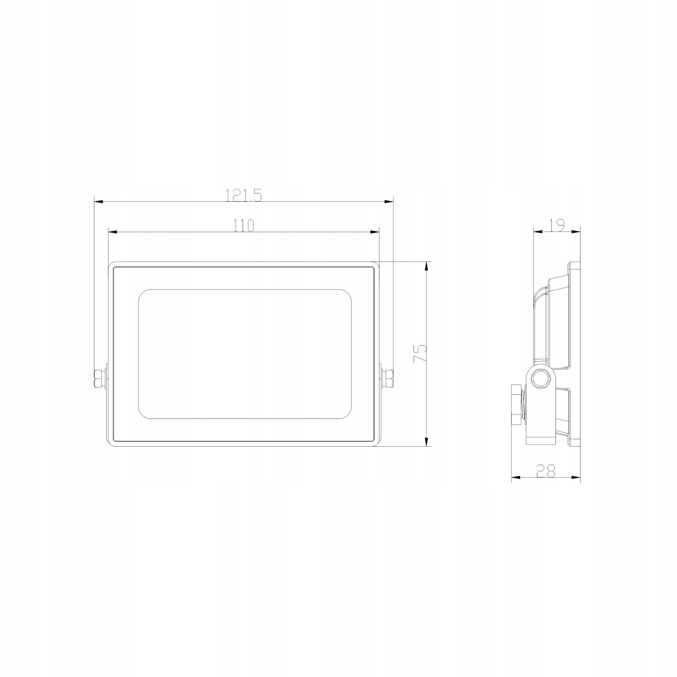 LED floodlight 30W 4500K neutral IP65 2100lm EAN (GTIN) 5901986797203