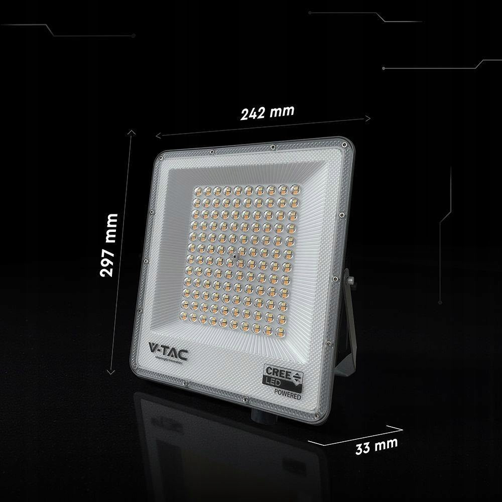 LED floodlight V-TAC CREE CHIP 100W LED 3in1 CCT 135Lm/W VT-44110CCT 8150lm Packaging status original