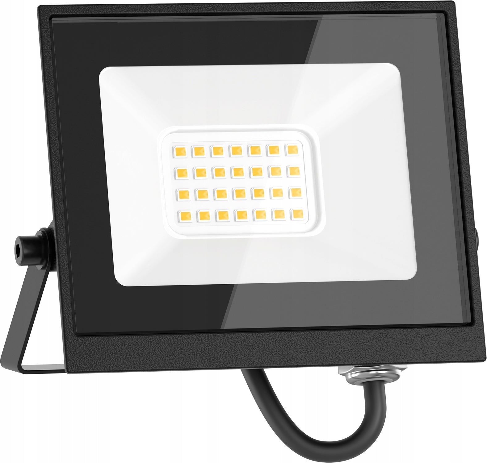 LED floodlight outdoor lamp halogen reflector 20W Mexen Luxpro cold