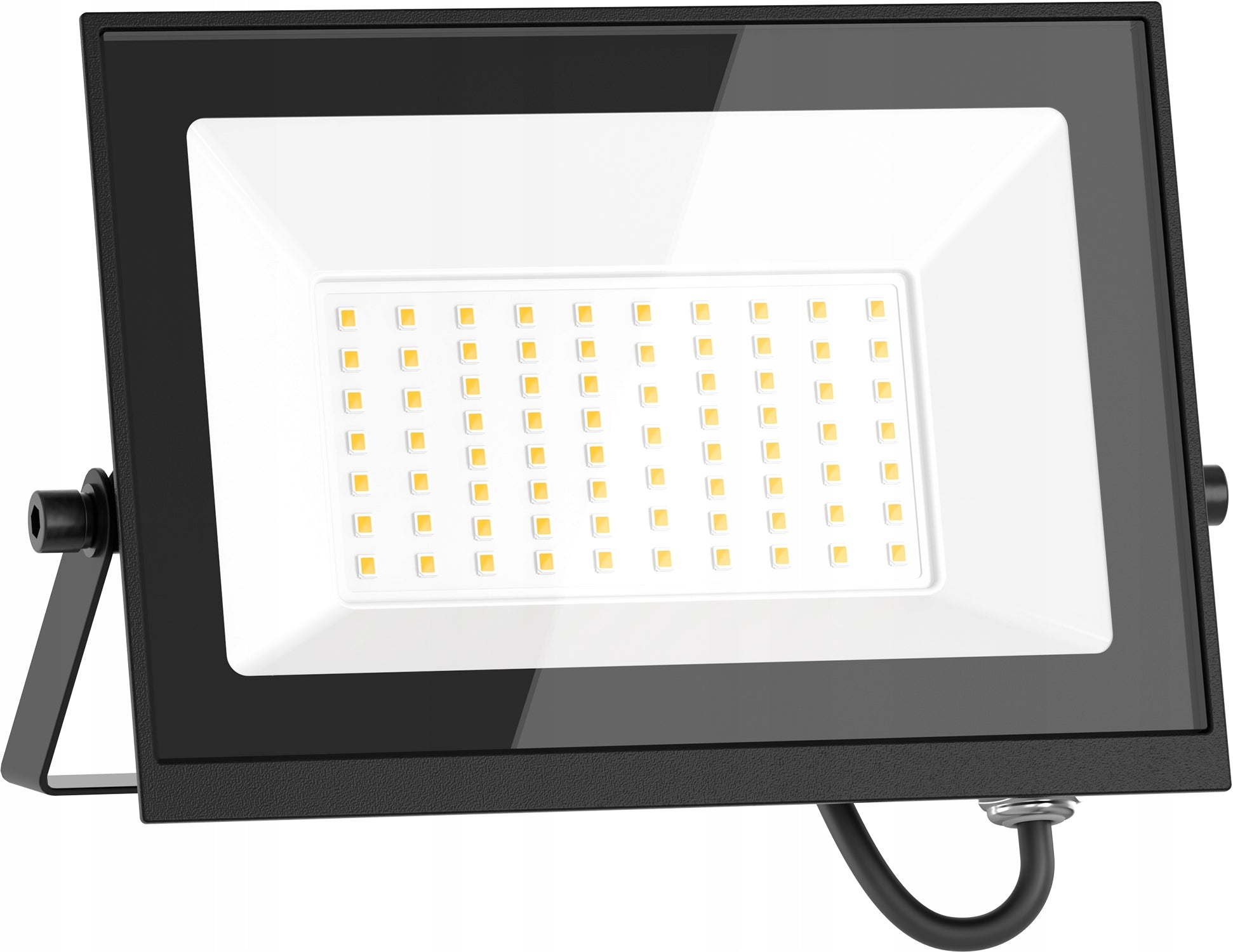 LED floodlight outdoor lamp halogen spotlight garage 50W Mexen Luxpro+