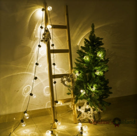 LED garland PVC bulbs heat color 10m dense 38 bulbs EAN (GTIN) 723735447338