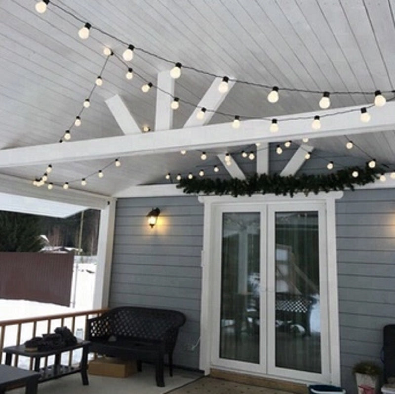 LED garland of milky bulbs - cold color, 6m Manufacturer code 7354