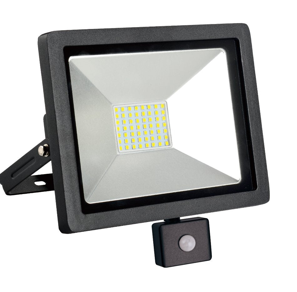 LED halogen floodlight with motion sensor lamp 30W