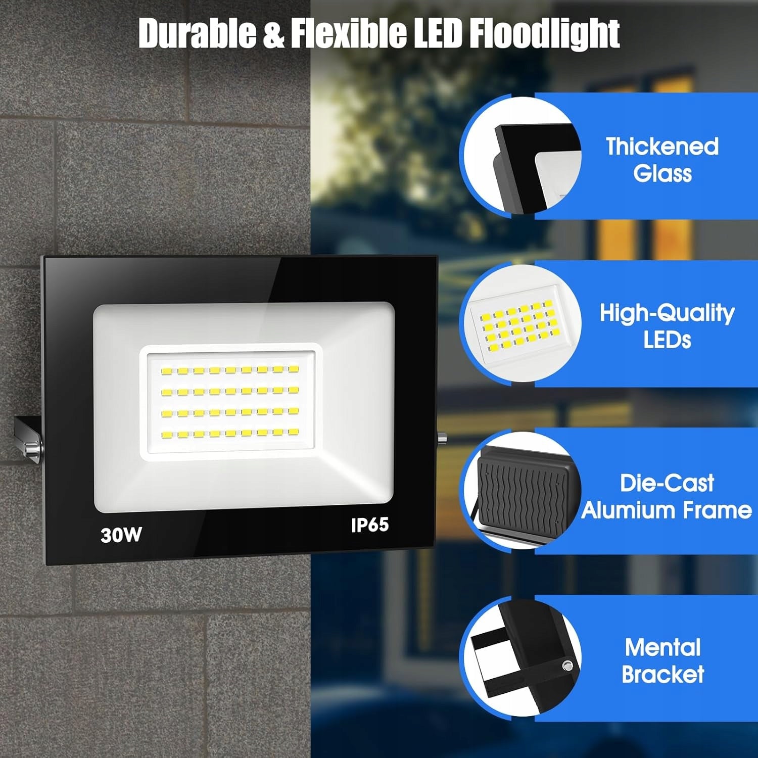 LED headlight 200W cold white 20000lm waterproof IP65 garage Brand no brand