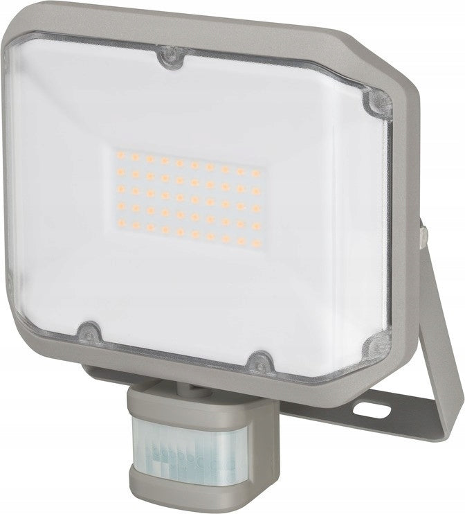 LED headlight AL 3050 P with infrared motion sensor 30W, 3110lm, IP44 Color gray