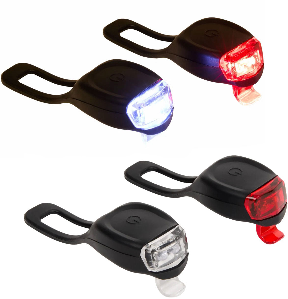 LED lights 2x LIGHT lighting for bicycle and scooter stroller
