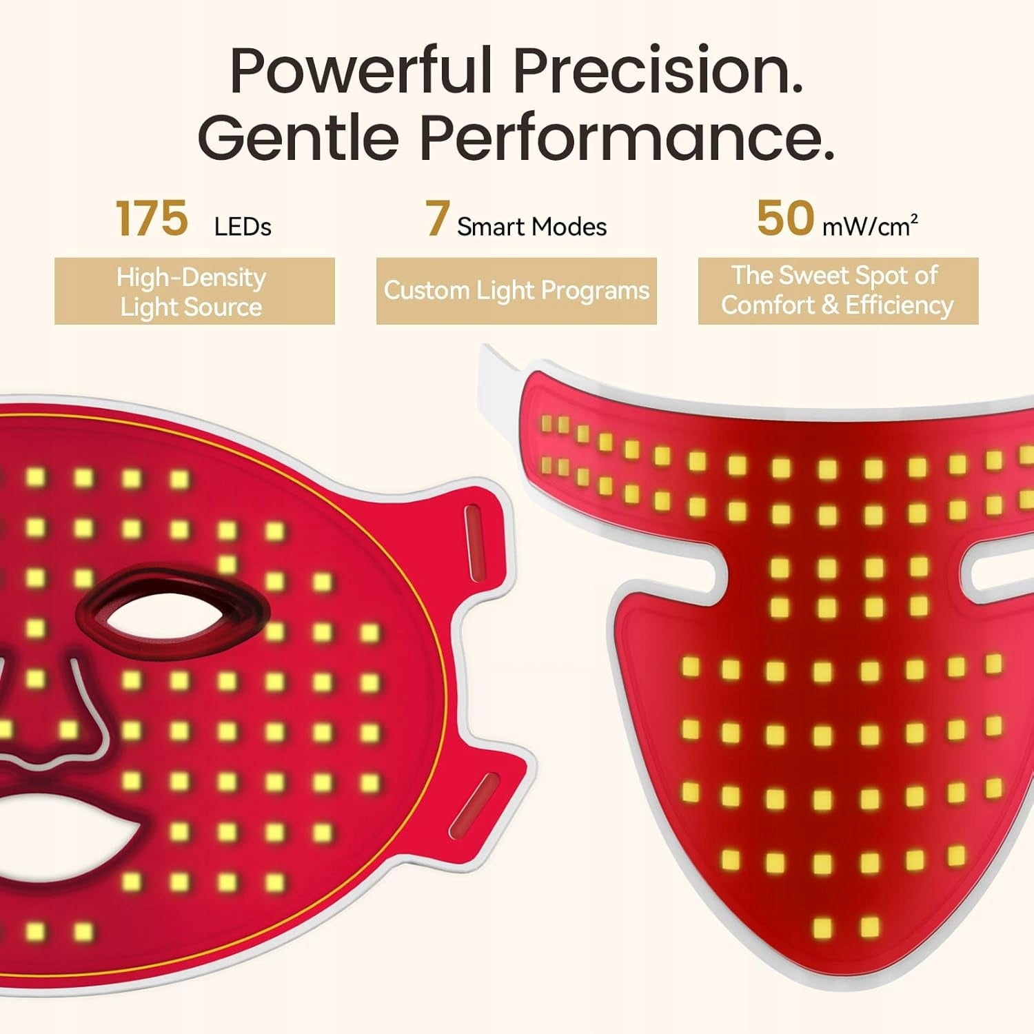 LED mask TIUUBT Lumévia Glow Plus face neck 7 colors silicone pink Manufacturer code 0001212