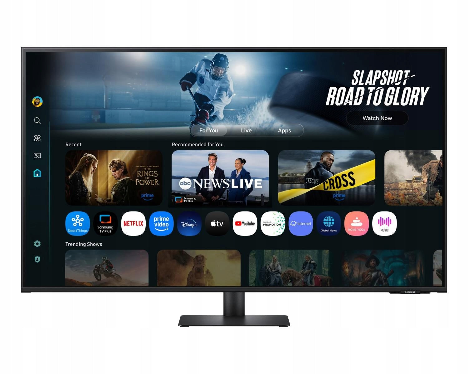 LED monitor 43" Samsung Smart Monitor M7 (M70F) LS43FM702UUXDU Brand Samsung