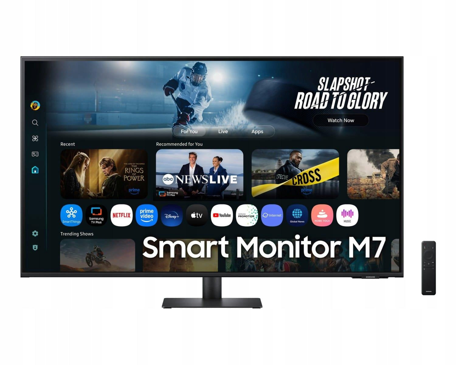LED monitor 43" Samsung Smart Monitor M7 (M70F) LS43FM702UUXDU