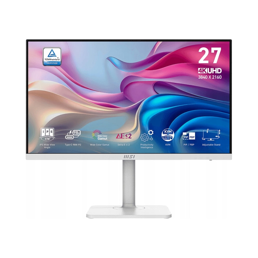 LED monitor MSI Modern MD272UPHW 27" 3840 x 2160 px IPS / PLS