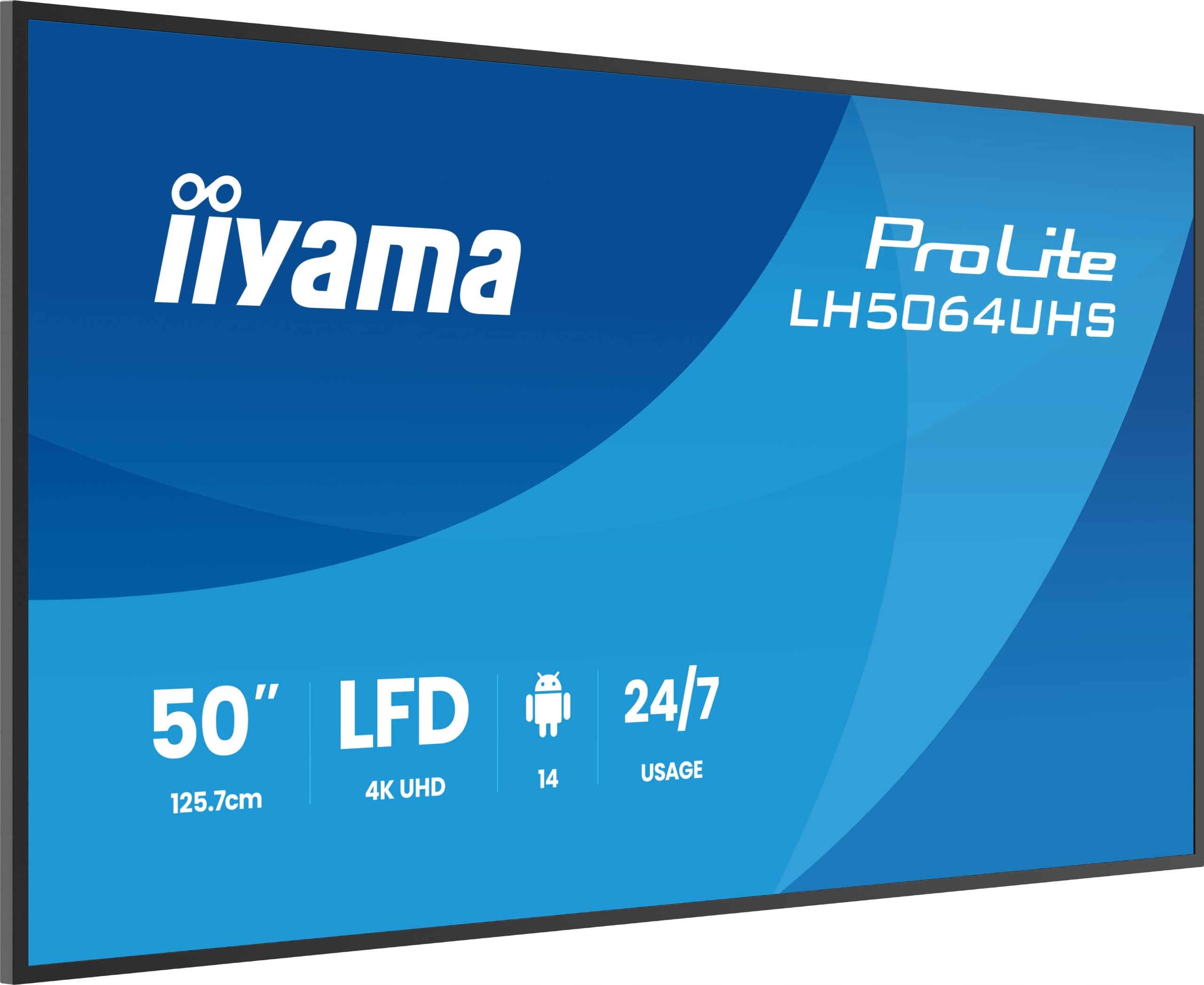 LED monitor iiyama ProLite LH5064UHS-B1AG 50 / NEW / PAT-KOM Brand iiyama