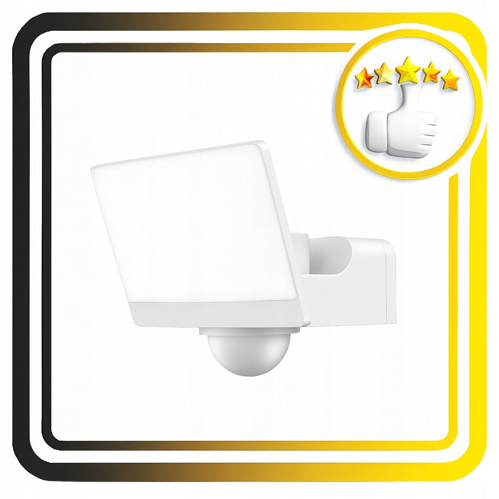 LED outdoor white floodlight 30W facade lamp with PIR sensor IP54 Manufacturer code 009-EK-2112-CZ
