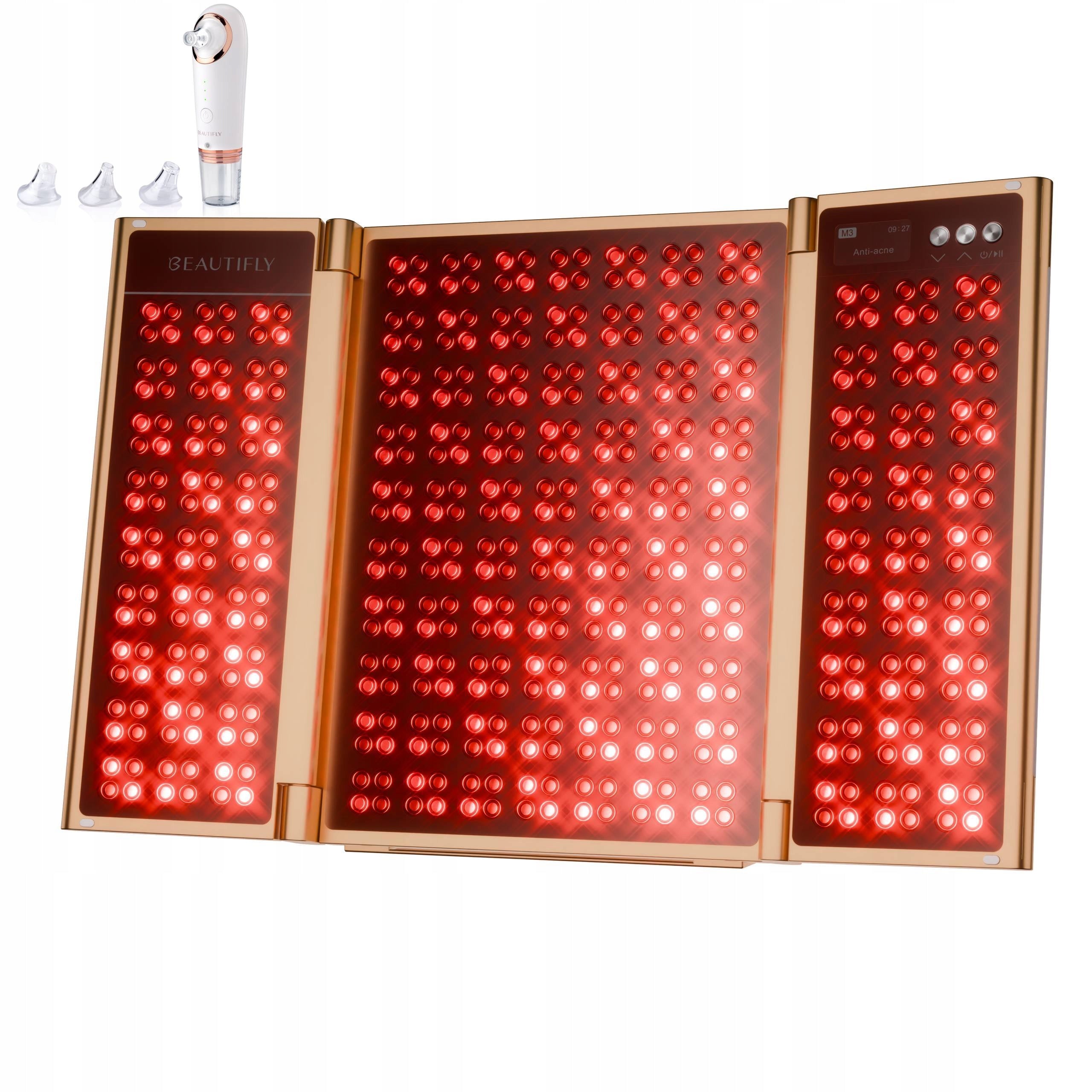 LED panel for Face and Body Phototherapy Beautifly BeautiLight Duo Golden