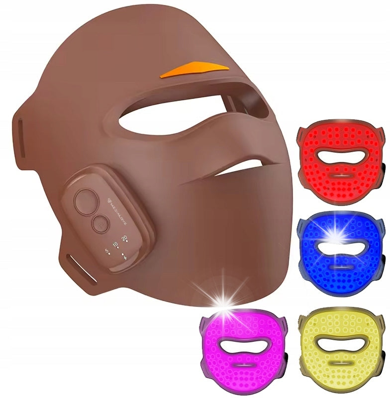 LED photon mask for face PHOTOTHERAPY home skin regeneration pilot