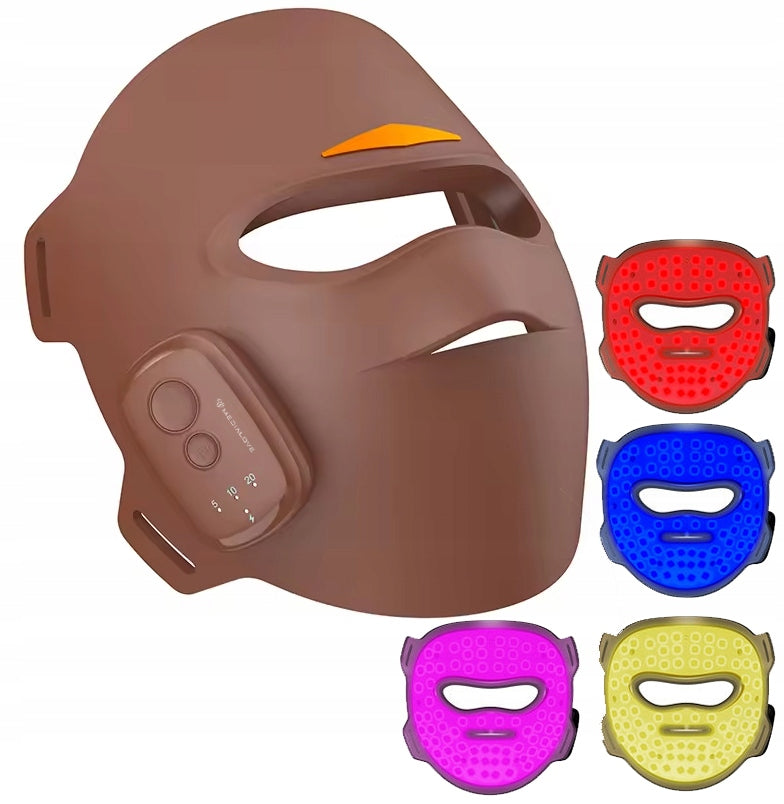 LED photon mask for face PHOTOTHERAPY home skin regeneration pilot