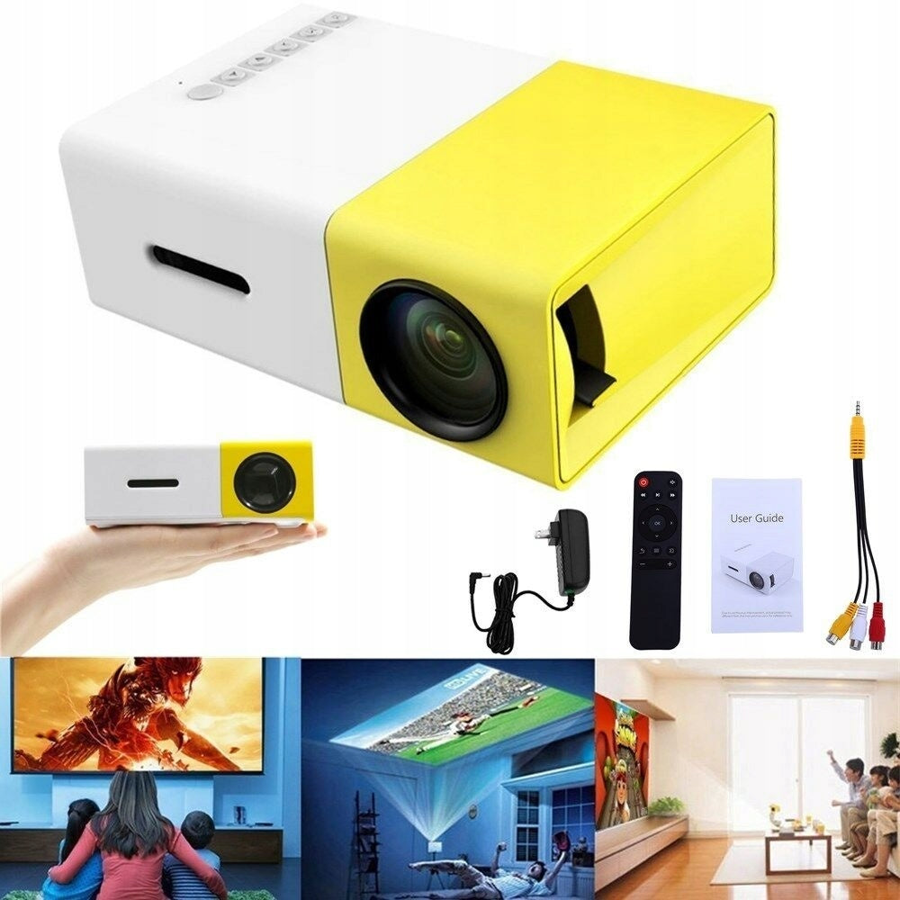 LED projector Vamvo YG300Pro white