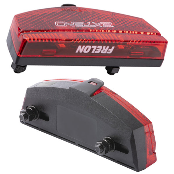 LED rear bike light for trunk reflector E1 50/80mm battery operated light