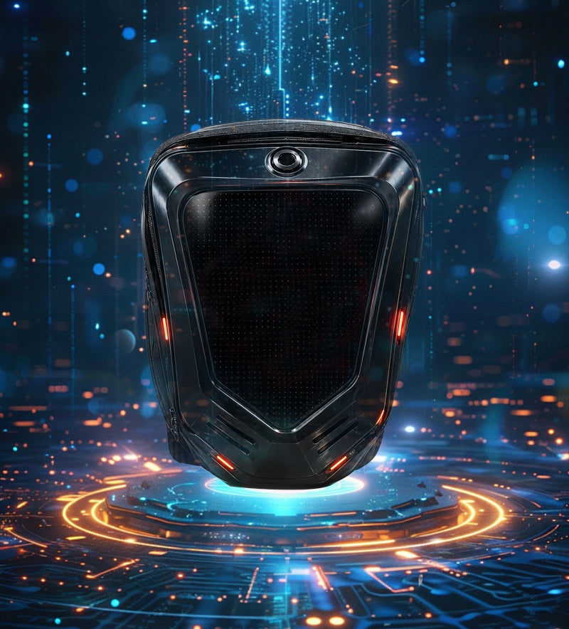 LED screen bag for scooter and daily riding with Bluetooth connectivity Dominant material synthetic material