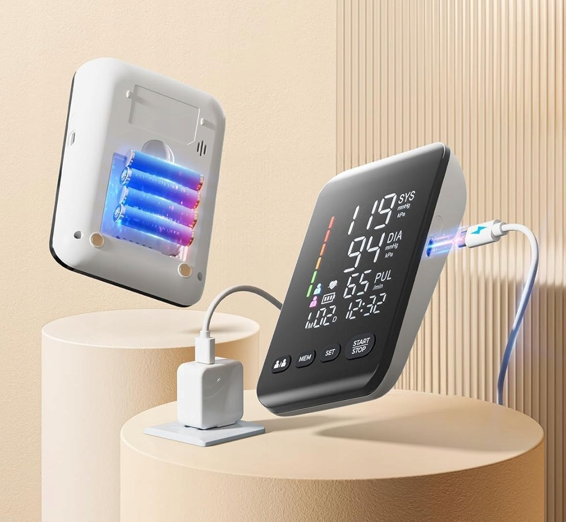 LED shoulder blood pressure monitor Aidisy with memory 2 users 22-42 cm Packaging status original