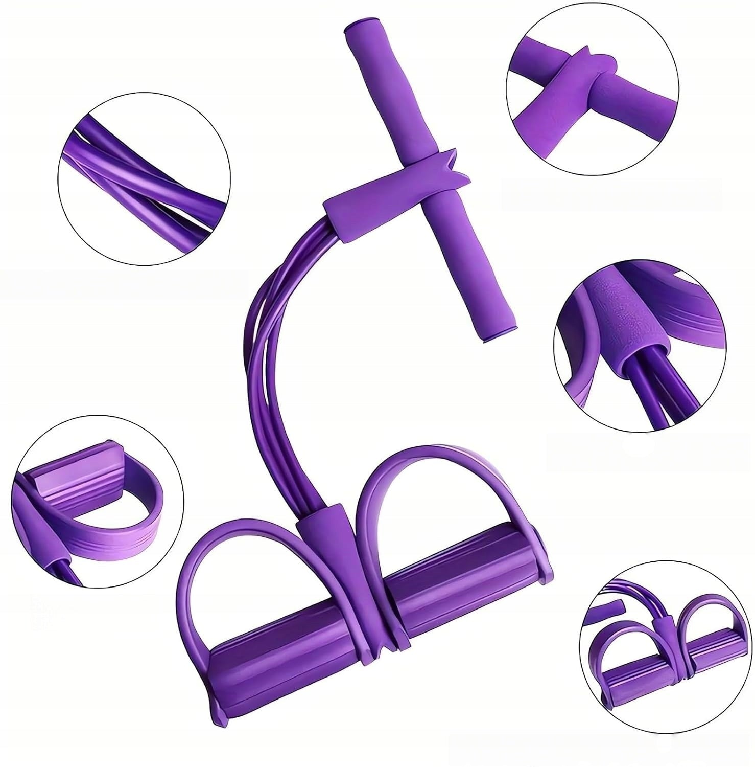 LEG EXTENDER THIGH HANDS ABDOMINAL HANDS Tape Resistance Rubber for Training Packaging status original