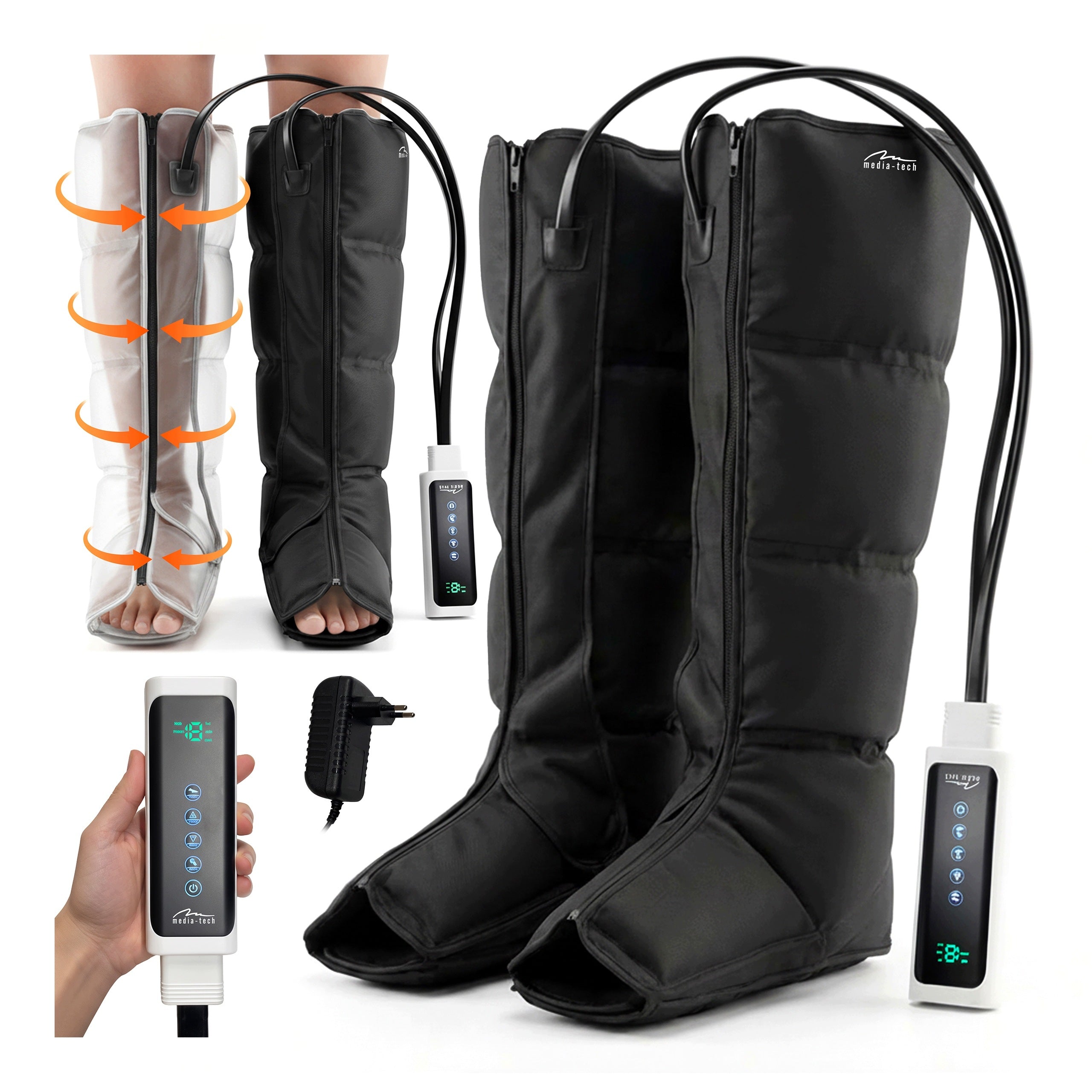 LEG LYMPHATIC MASSAGER DRAINAGE FOR PRE-THERAPY WIRELESS WARMING