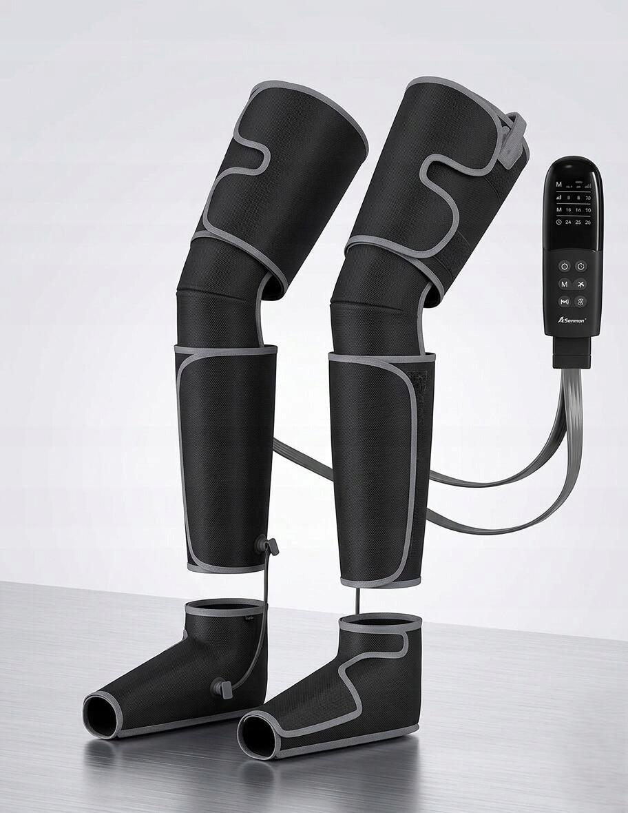 LEG MASSAGE DEVICE WITH LEGS