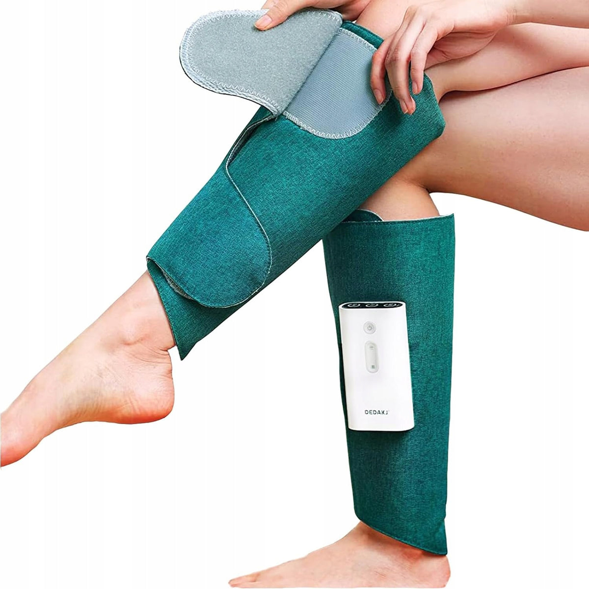 LEG MASSAGER DEDAKJ WIRELESS COMPRESSION CALF HEATED ADJUSTABLE