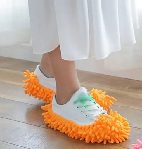 LEG MOP SHOES SLIPPERS MICROFIBER CLEANING PADS FLOOR CLOTH 2 EAN (GTIN) 5903794426160