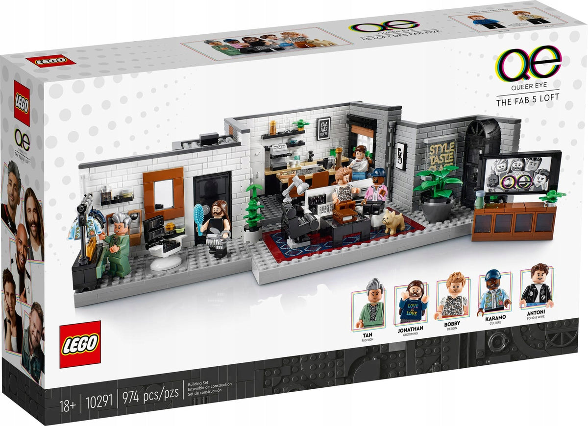 LEGO 10291 Creator Expert-Queer Eye-Fab