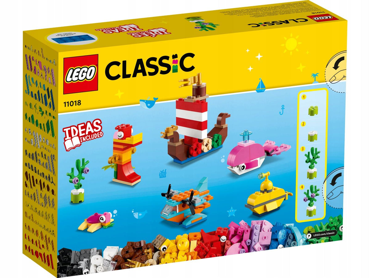 LEGO 11018 CLASSIC - CREATIVE OCEAN FUN Packaging status original
