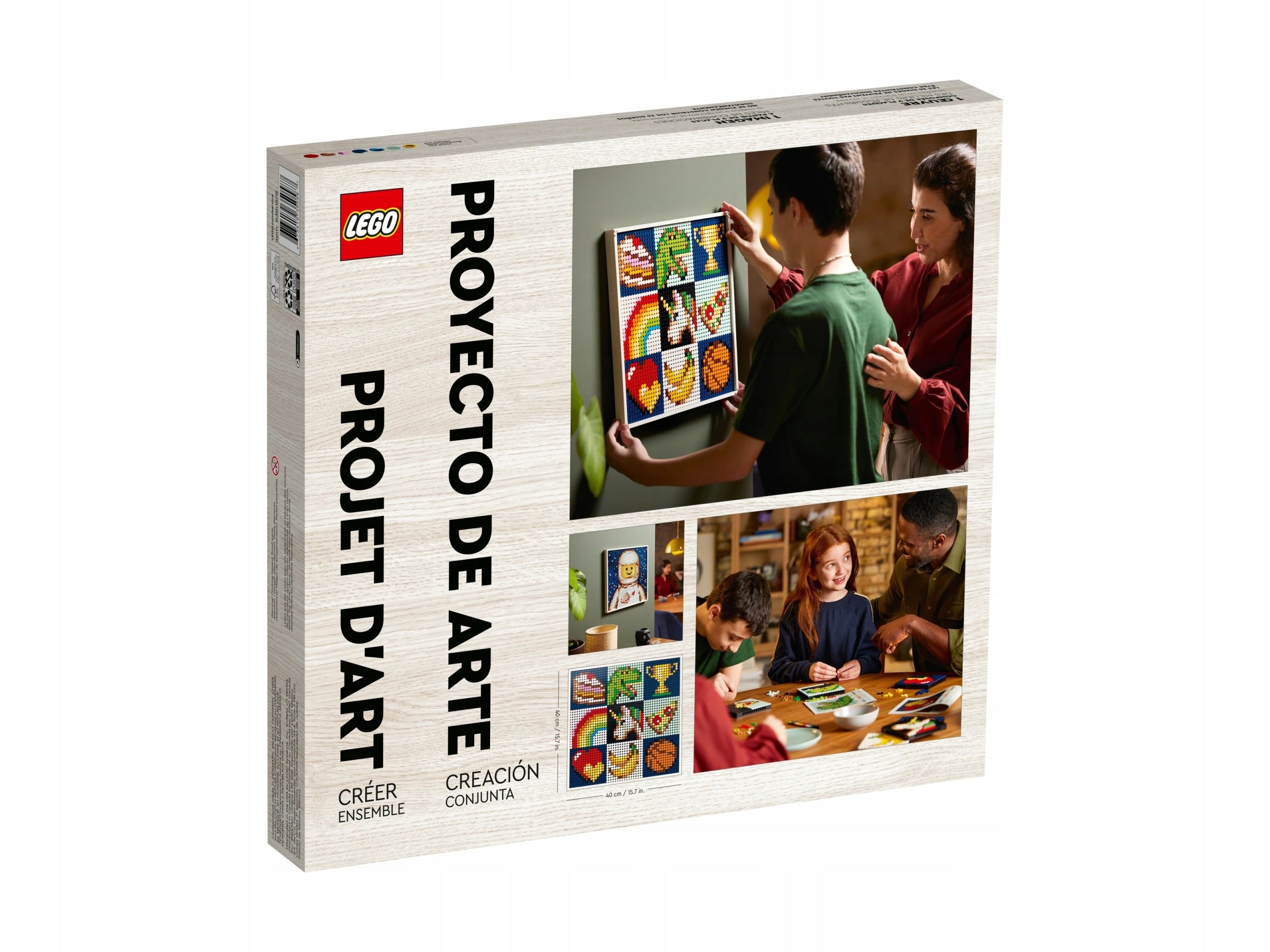 LEGO 21226 Art Let's create an artistic project together Packaging status original