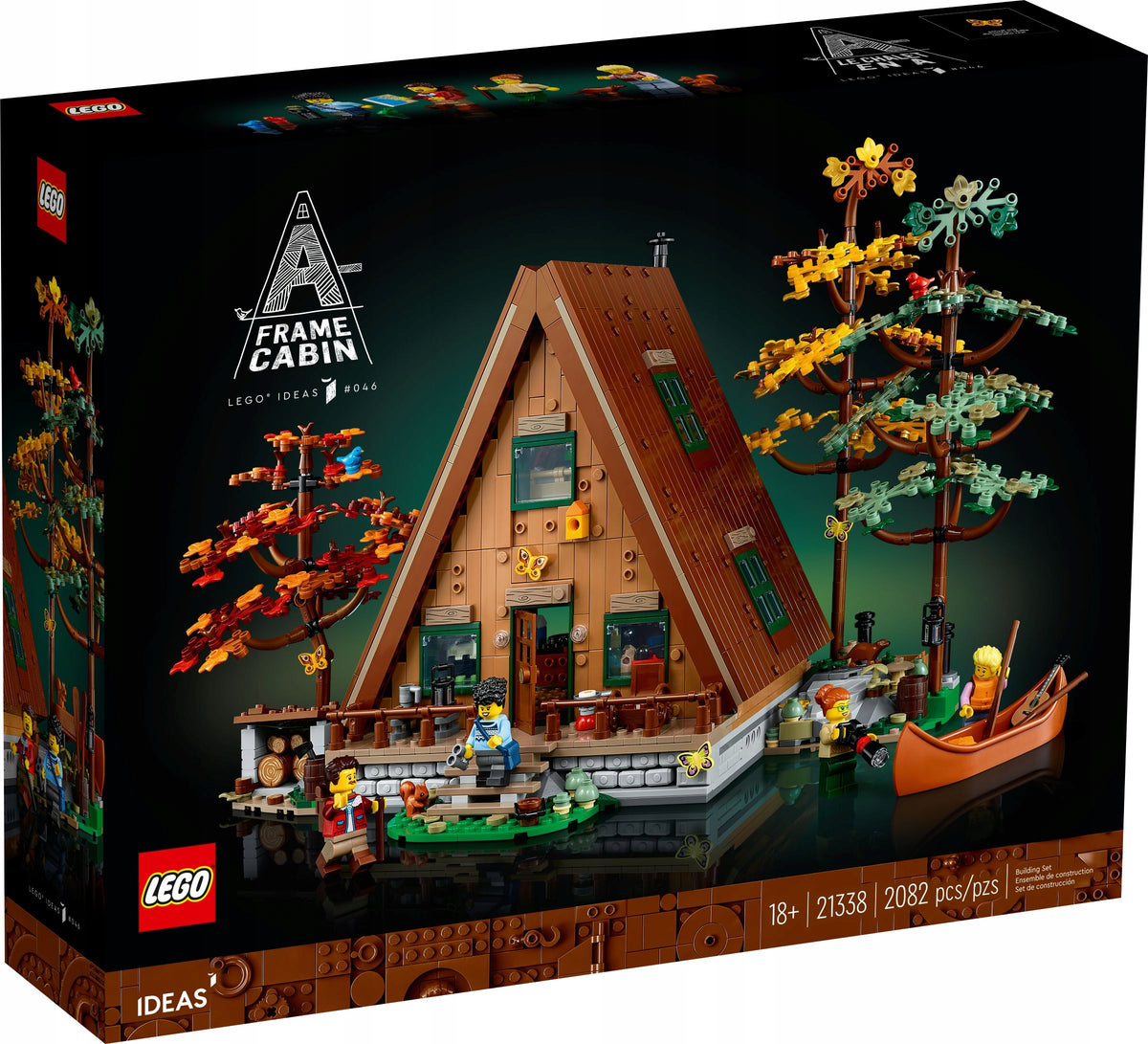 LEGO 21338 Ideas - A-shaped hut