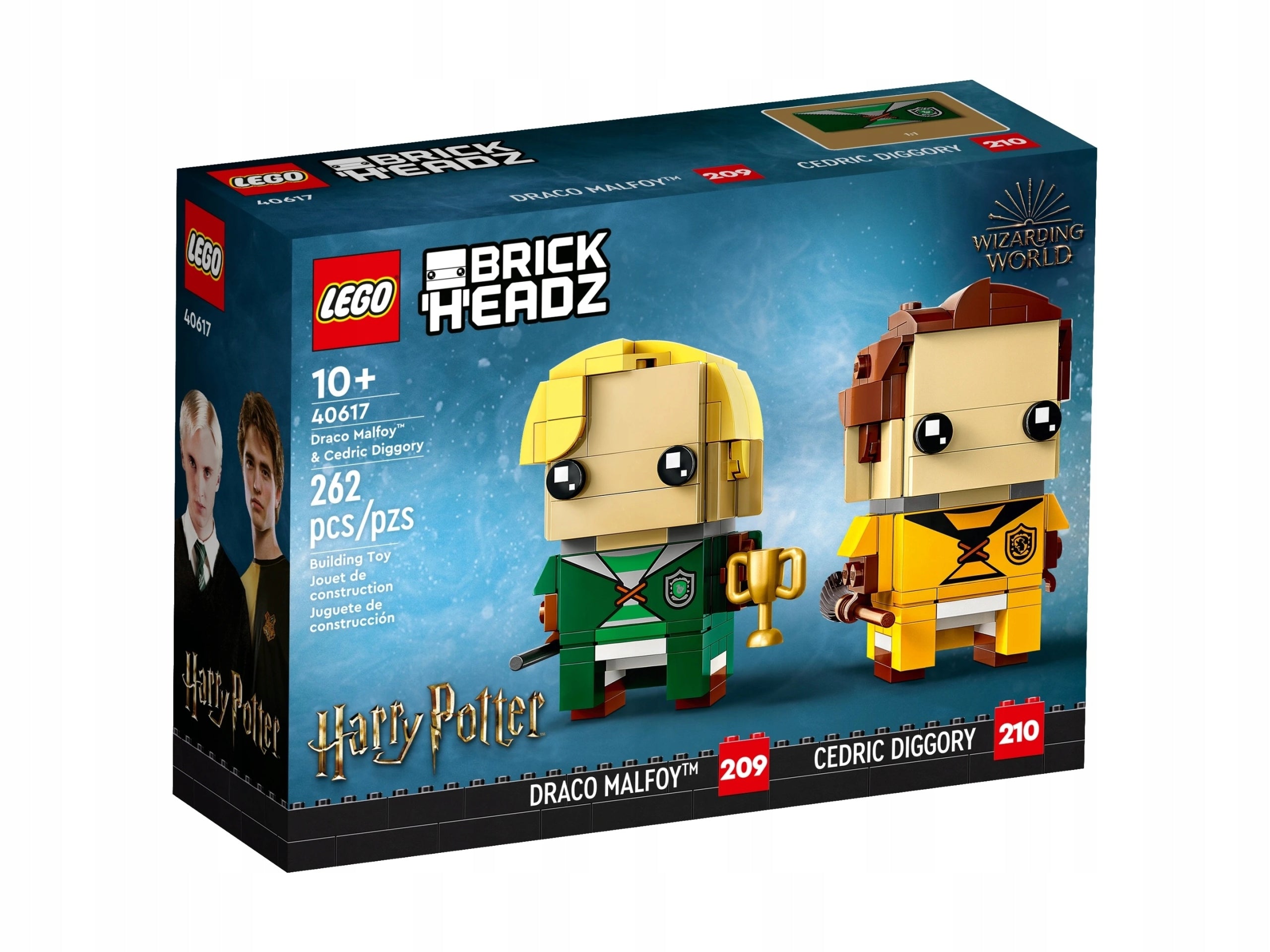LEGO 40617 BrickHeadz Draco Malfoy and Cedric Diggory