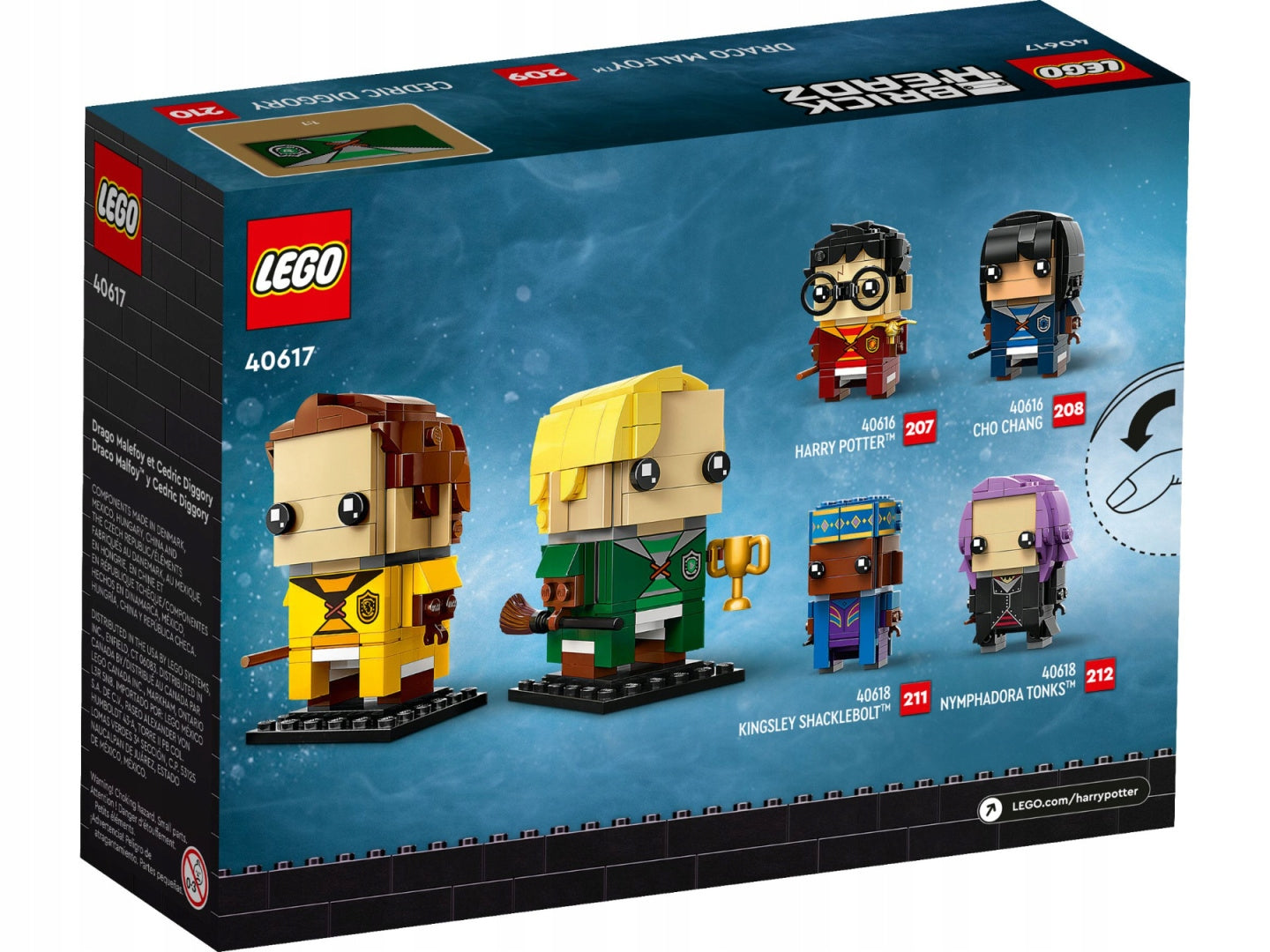 40617 LEGO® BrickHeadz Draco Malfoy and Cedric Diggor